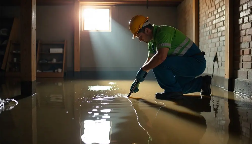 Professional water damage restoration services in Waldron, WA